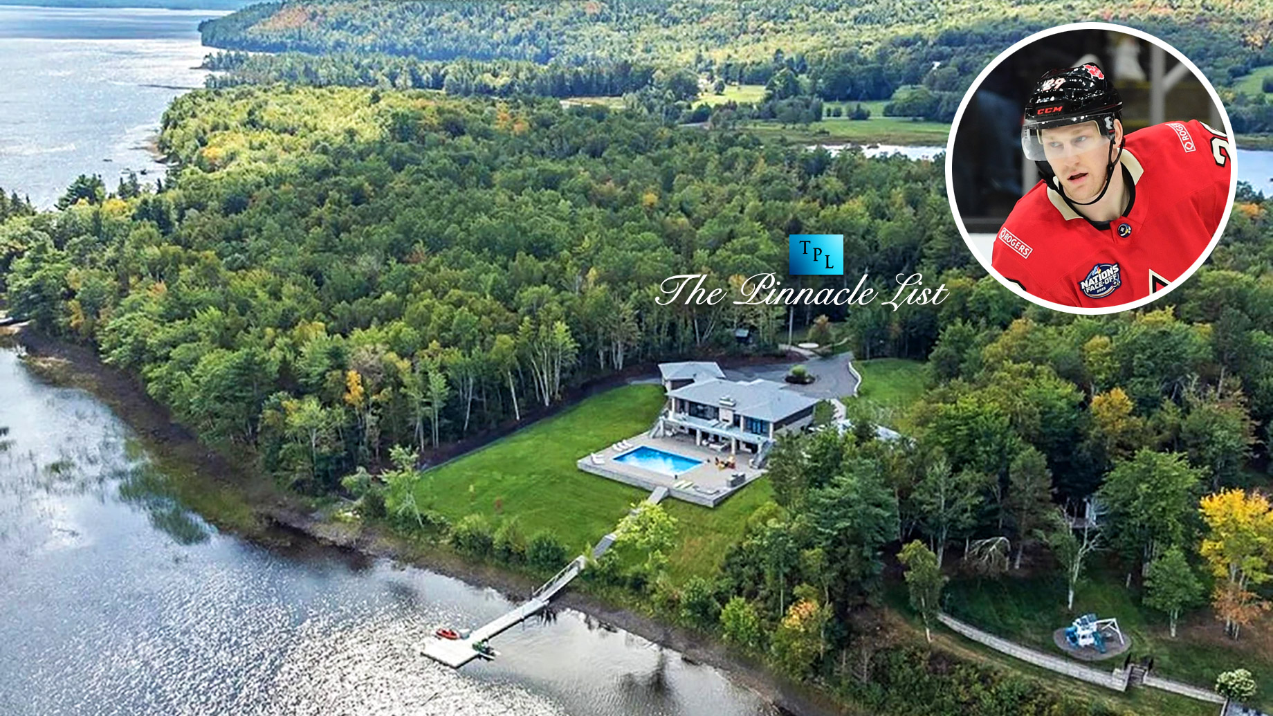 Nathan MacKinnon’s Waterfront Mansion in Monte Vista, Nova Scotia, Canada